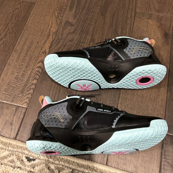 Li-Ning Wade All Day 6 Basketball Shoes Men Size 11 Black/ Pink/ Blue ABPR019-4H main image 7
